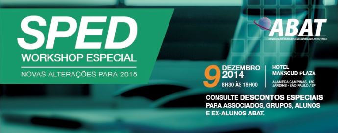 Convite para evento tributário - SPED